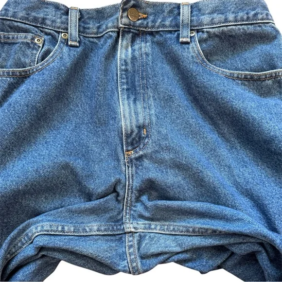 L.L. Bean Women’s 12 Regular Jeans Classic Fit 100% Cotton High Rise Denim VGT - Picture 7 of 11